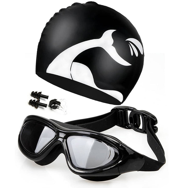 Swim set with comfort swim goggles and cap Kalsten