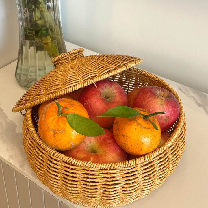 Handwoven Decorative Storage Container Kalsten