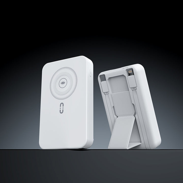Portable power bank with integrated stand function and fast charging system Kalsten