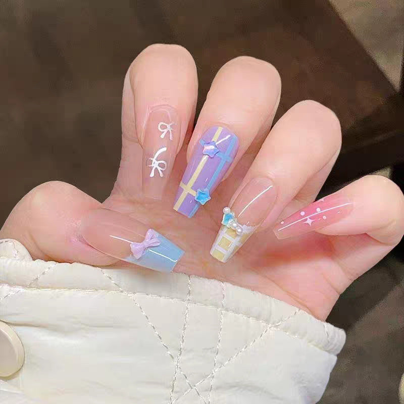 Cute Themed Press-On Nail Set Kalsten
