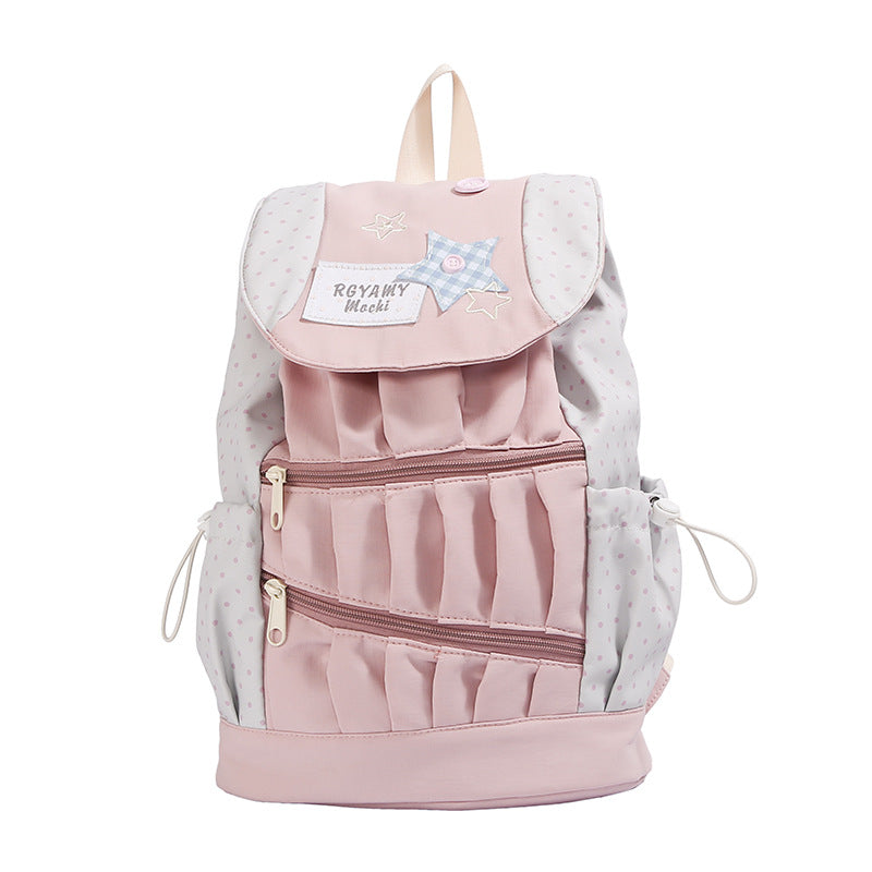 Playful Graphic Print Backpack Kalsten