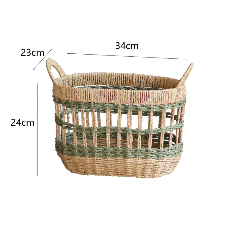 Handwoven storage basket Kalsten