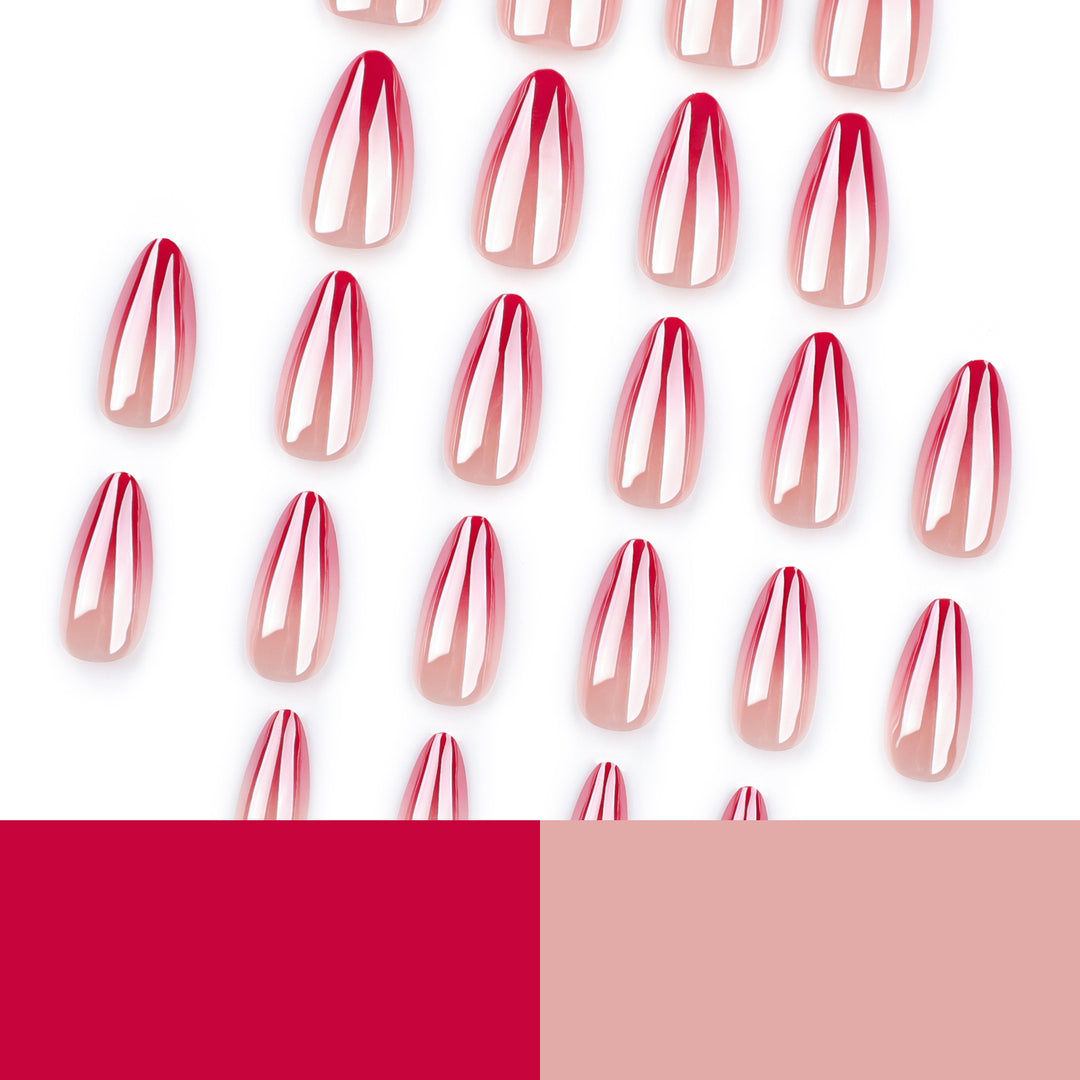 Artful nail art with trendy gradient Kalsten