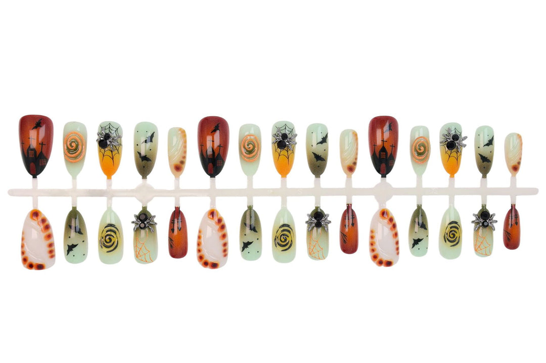 Halloween Artificial Nail Set Kalsten