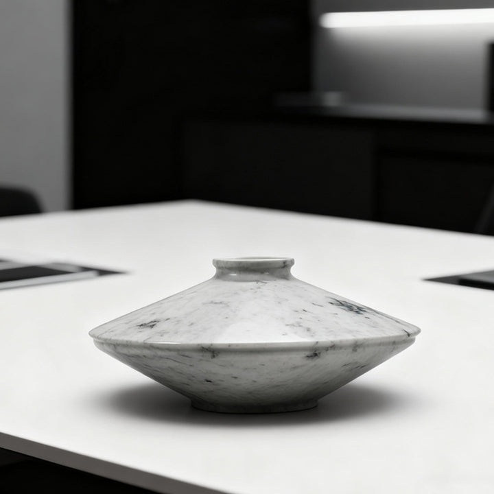 Elegant Marble Decorative Vase