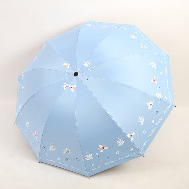Women elegant umbrella with floral print design Kalsten
