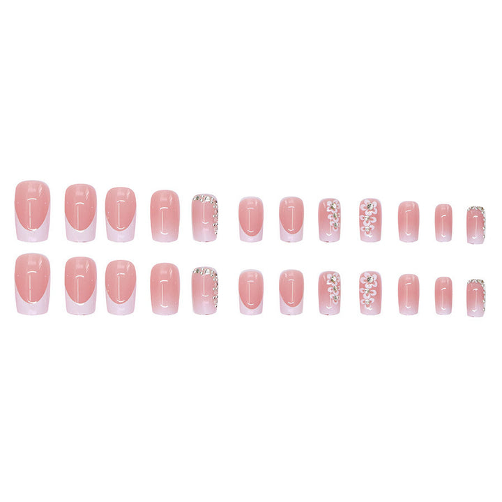 Elegant Floral Design Press-On Nails Kalsten