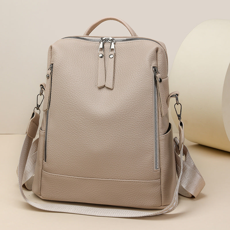 Textured Multi-Pocket Backpack Kalsten
