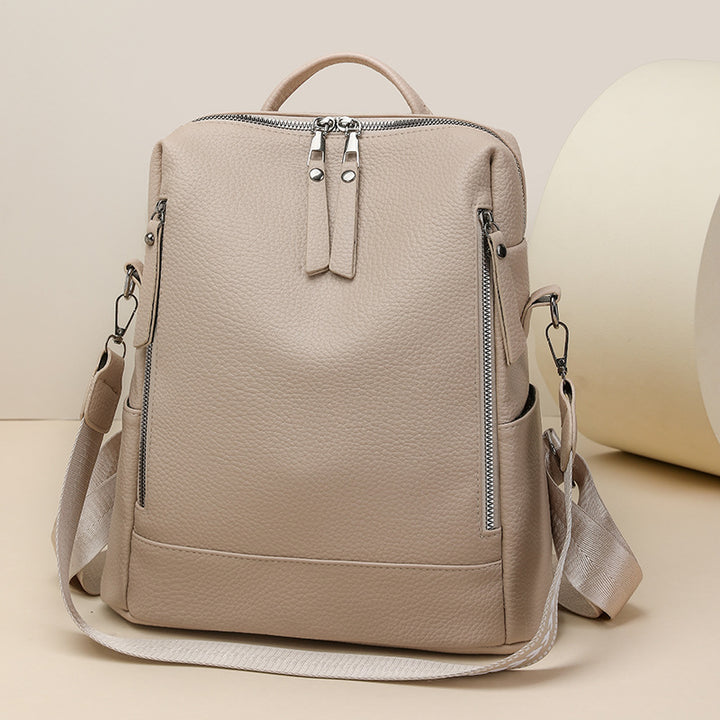Textured Multi-Pocket Backpack Kalsten