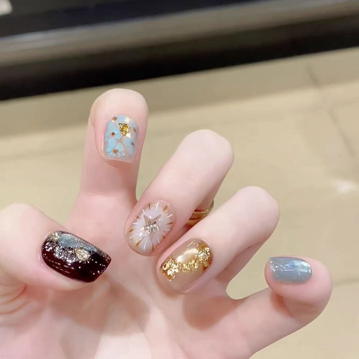Artistic Press-On Nail Set Kalsten