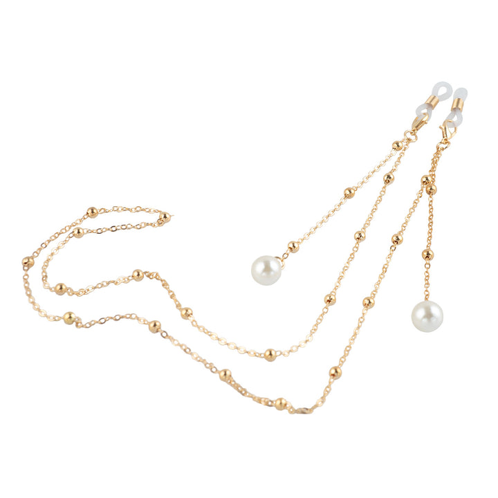 Elegant Pearl-Accent Eyewear Chain Kalsten