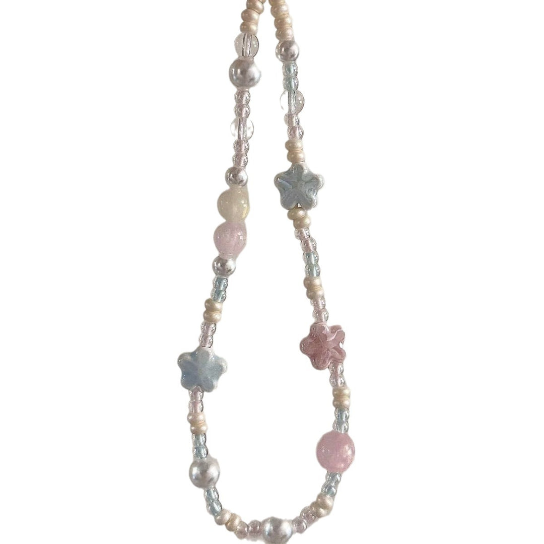 Creative Beaded Charm Necklace Kalsten