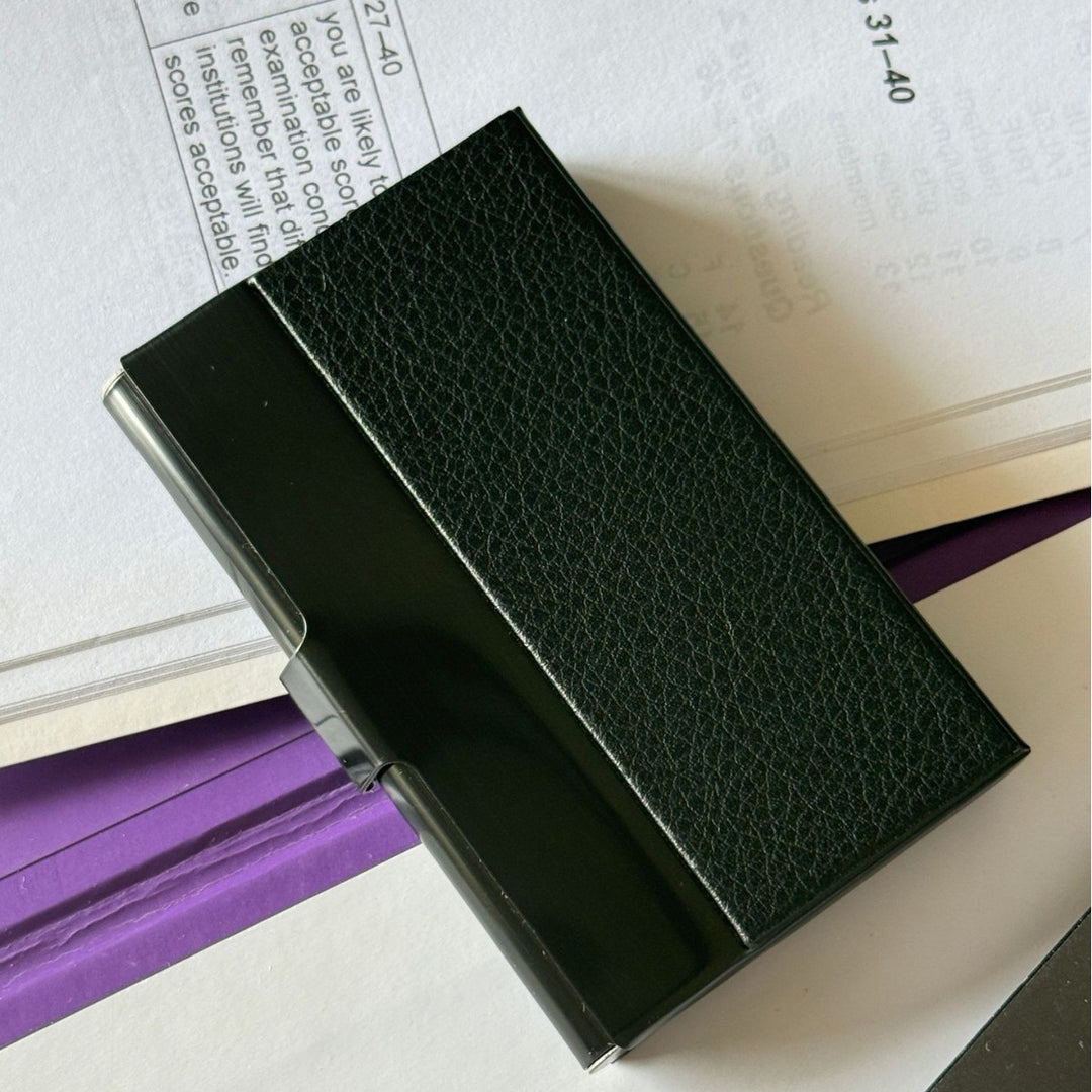 Wooden Credit Card Holder