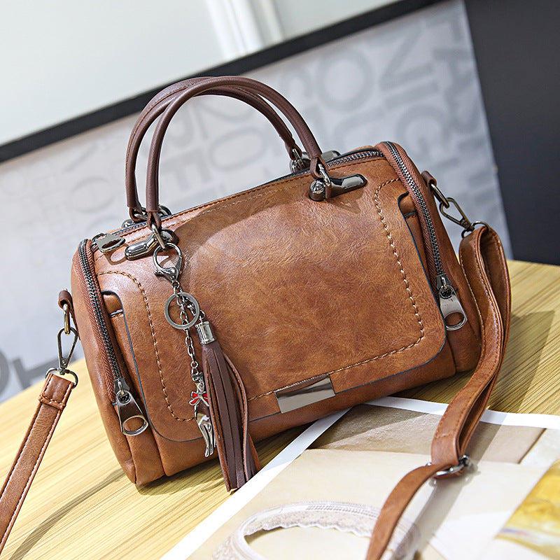 Chic Handcrafted Satchel Bag