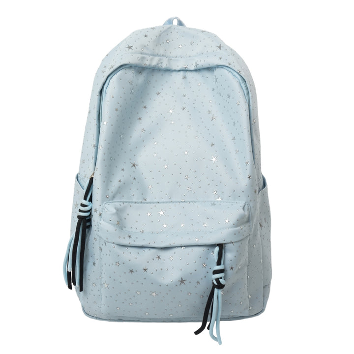 Star-Embellished Lightweight Backpack Kalsten