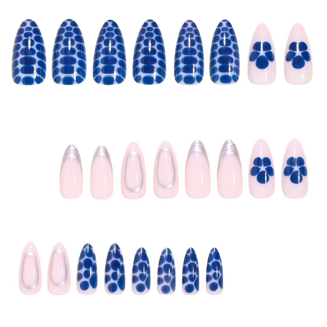 Artistic Nail Design Set with Polka Dots Kalsten