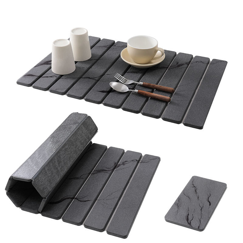 Elegant Marble Print Table Mat