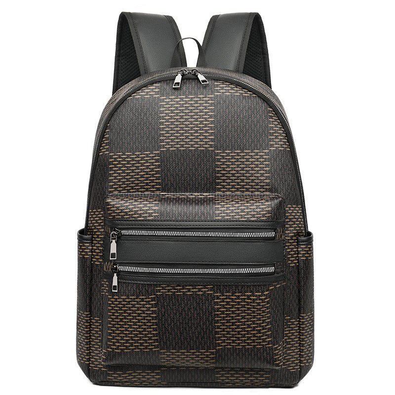 Chic Patterned Backpack