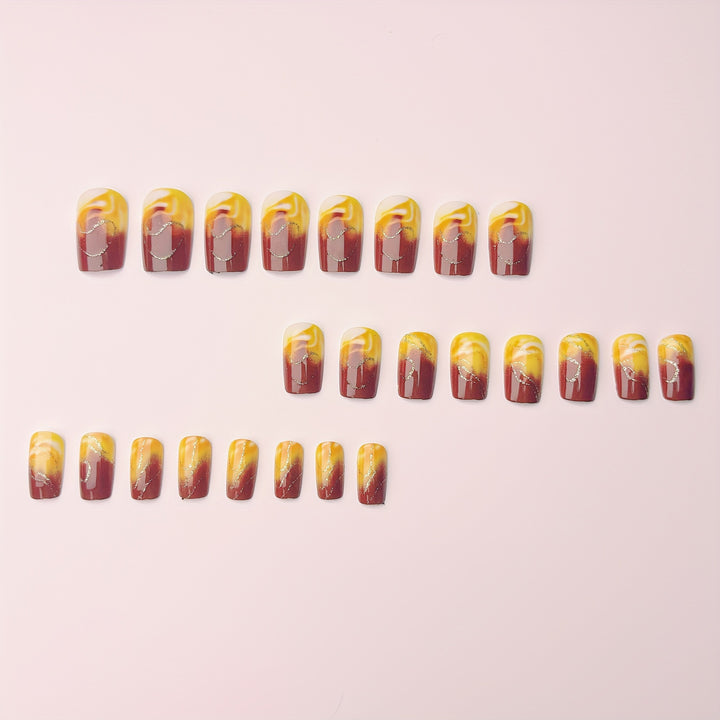 Marble Design Nail Art Kalsten