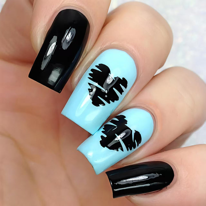 Creative Art Nails with Modern Graphic Patterns Kalsten