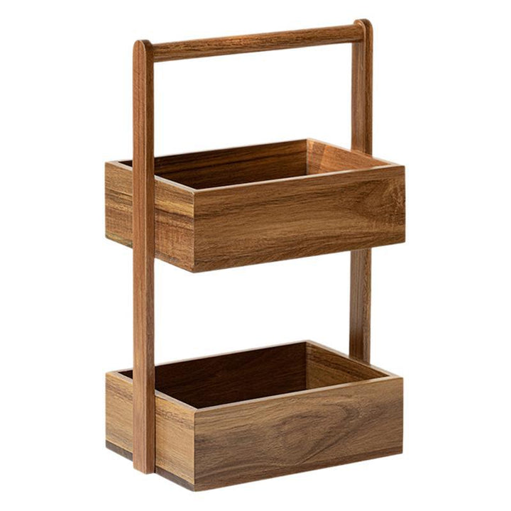Wooden Multi-Tiered Cosmetic Organizer Kalsten