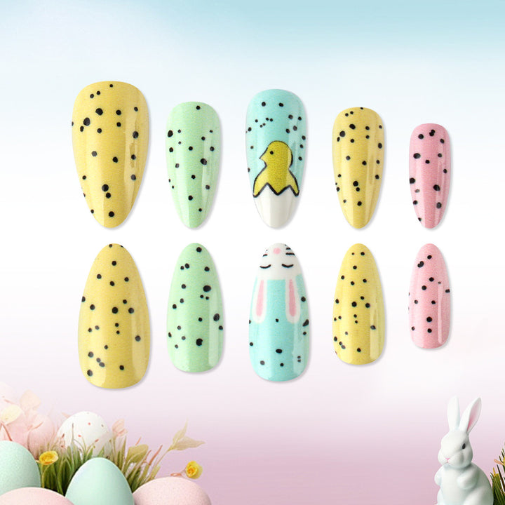 Playful Themed Press-On Nails Kalsten