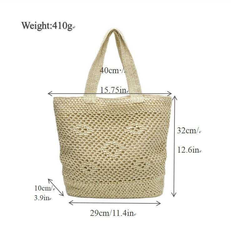 Elegant Macramé Shopper Kalsten