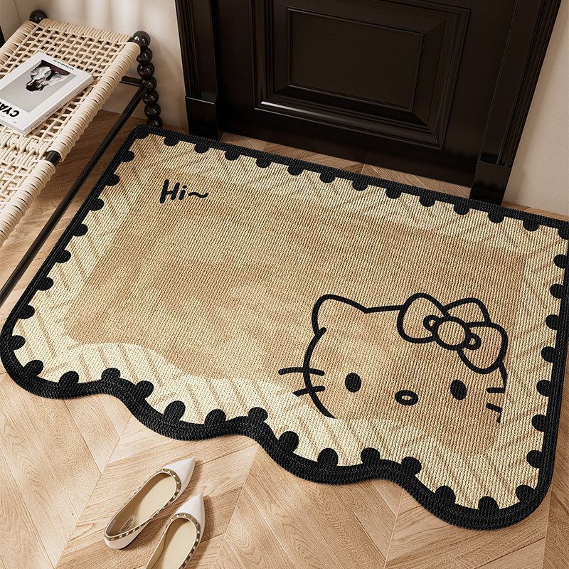 Decorative Garden-Themed Area Rug