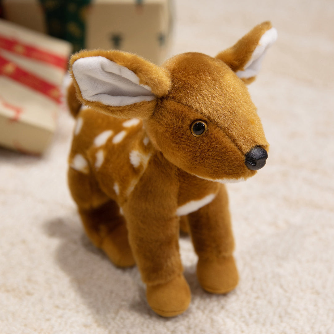 Realistic Plush Lion Companion with Full Fluffy Mane and Poseable Legs Kalsten
