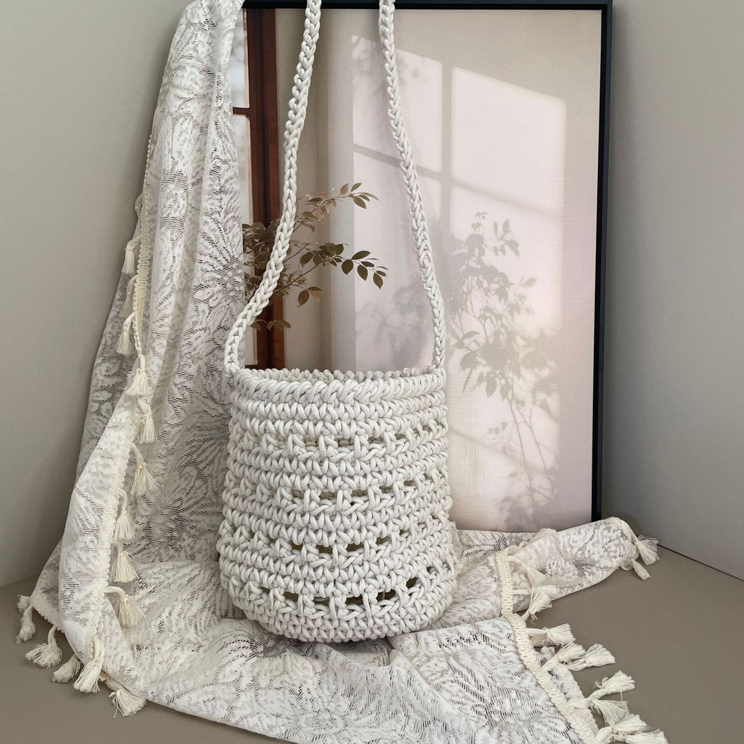 Hand-knotted tote bag Kalsten