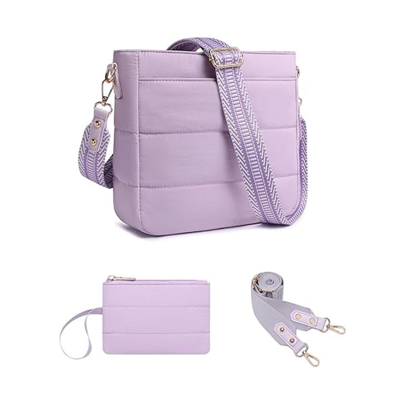 Fashionable shoulder bag with removable card case Kalsten