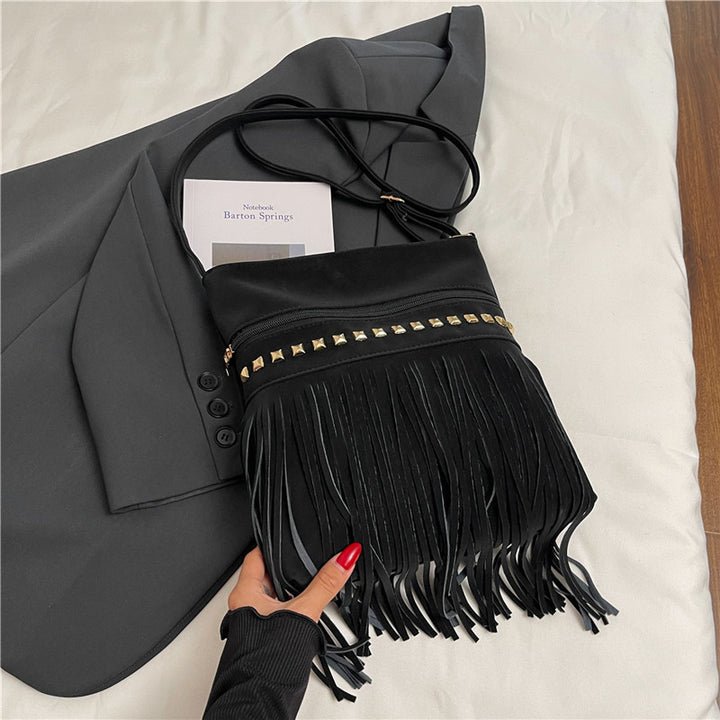 Stylish Fringe Crossbody Bag Kalsten