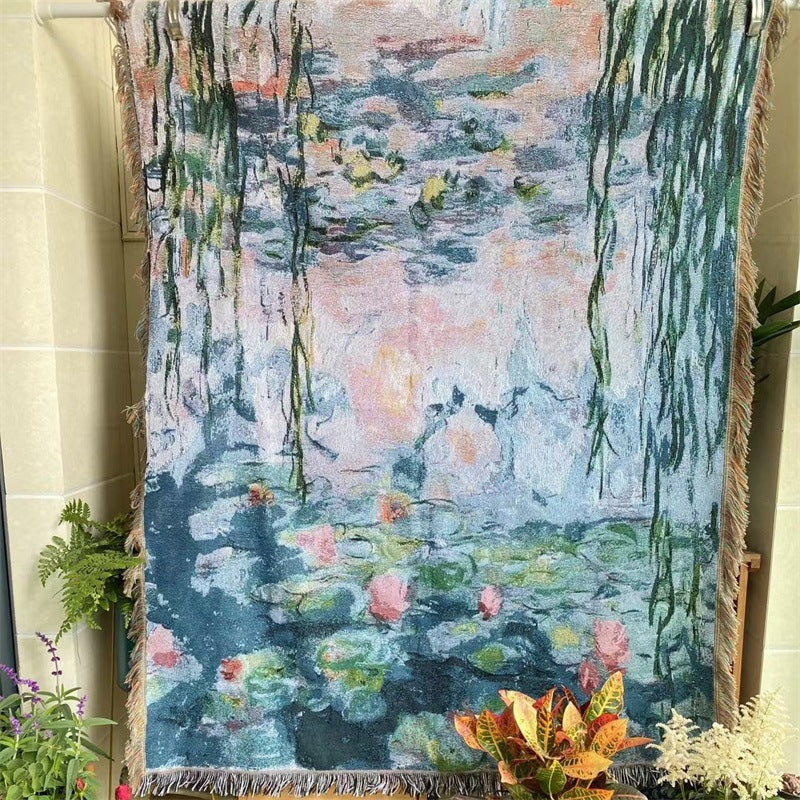 Decorative Artistic Woven Throw Blanket