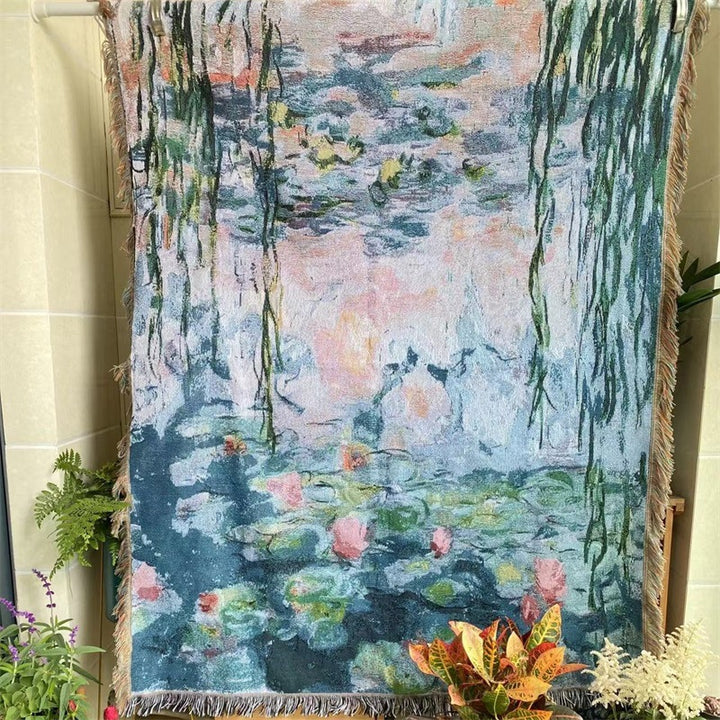Decorative Artistic Woven Throw Blanket