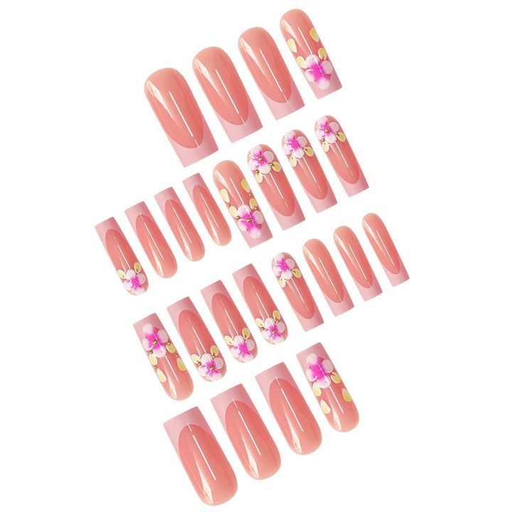 Floral Nail Design Extensions Kalsten