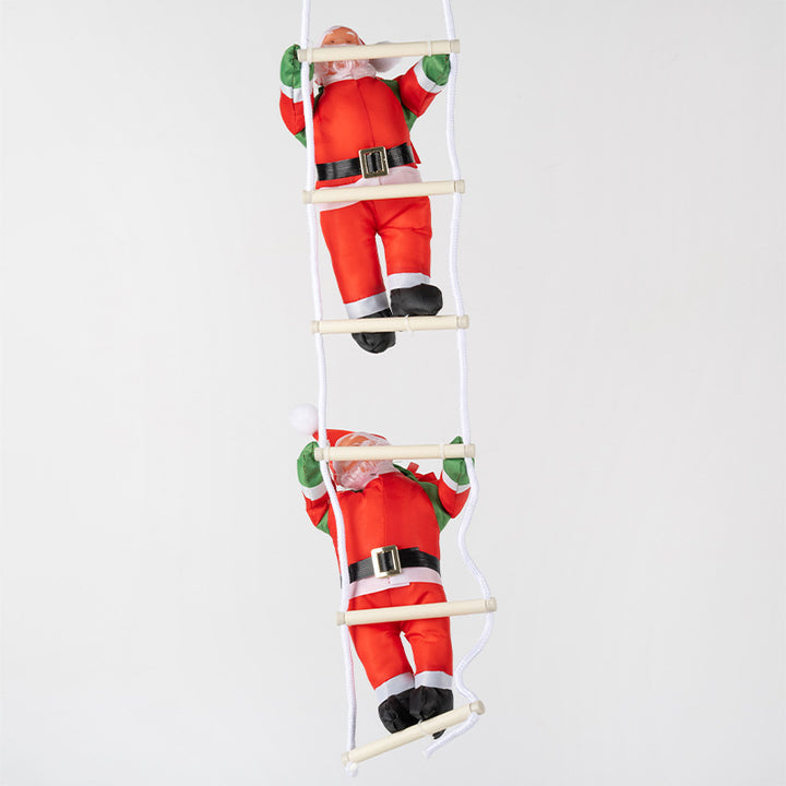 Decorative Santa Claus figure with movable arms