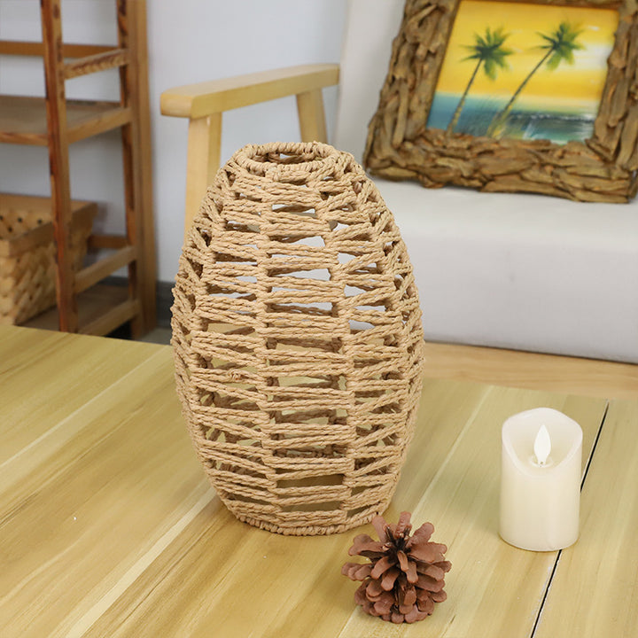 Artful Rattan Table Lamp Shade Kalsten