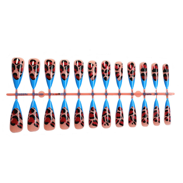Trendy Animal Print Press-On Nail Set Kalsten