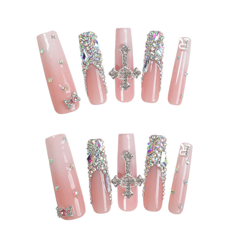 Creative nail art set with glamorous rhinestone decorations Kalsten