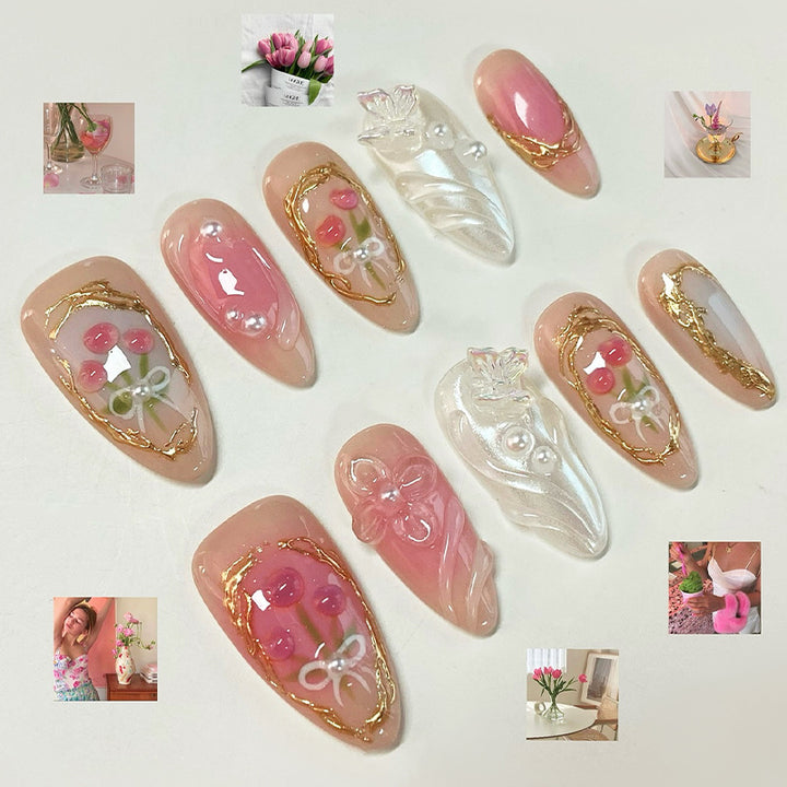 Creative Press-On Nail Art Set kalsten 1788495618