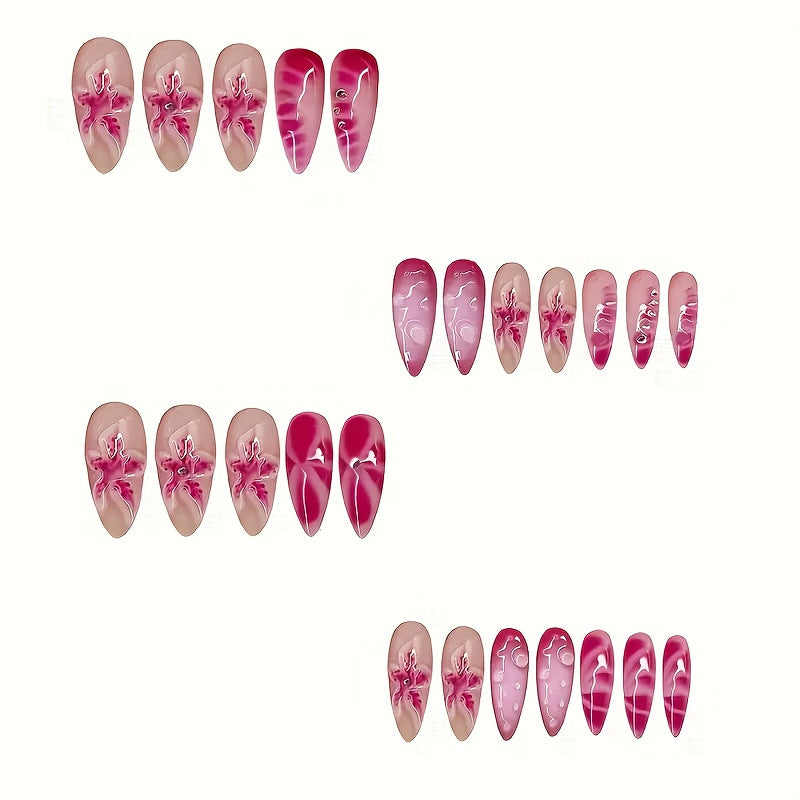 Elegant Stiletto Nail Art Set Kalsten