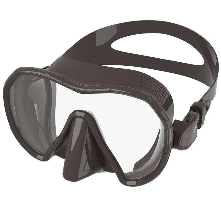 Diving mask with wide field of vision and comfortable silicone edge Kalsten