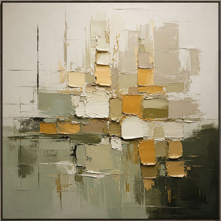 Abstract Geometric Canvas Art