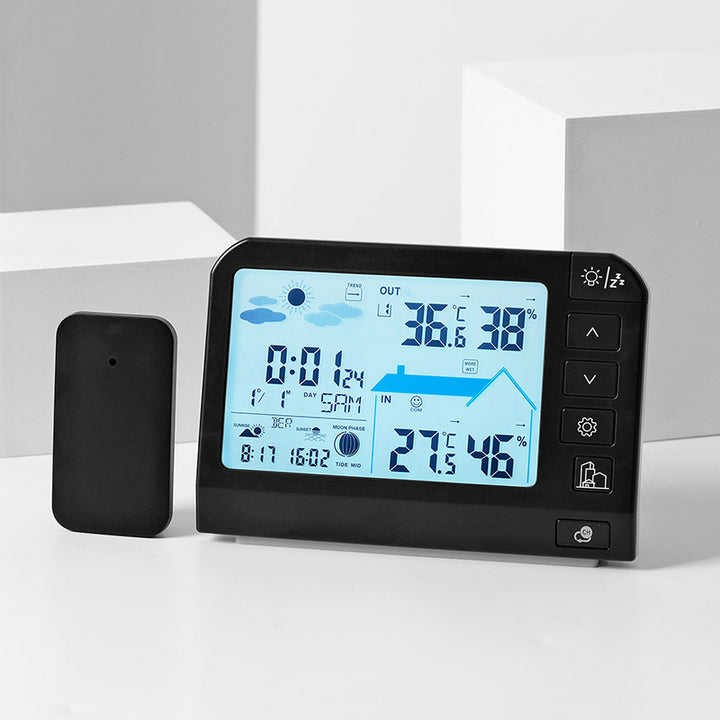 Digital Weather Alarm Clock with Multifunctional Display Kalsten