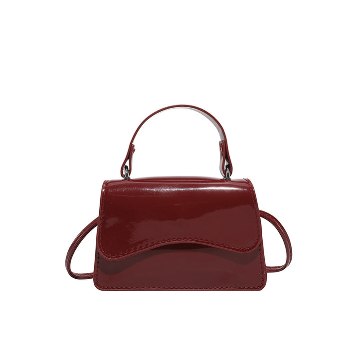 WoStylish Patent Leather Mini Handbag Kalsten