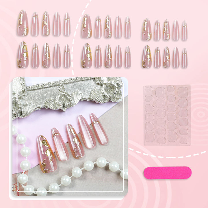 Elegant Ombre Press-On Nail Art