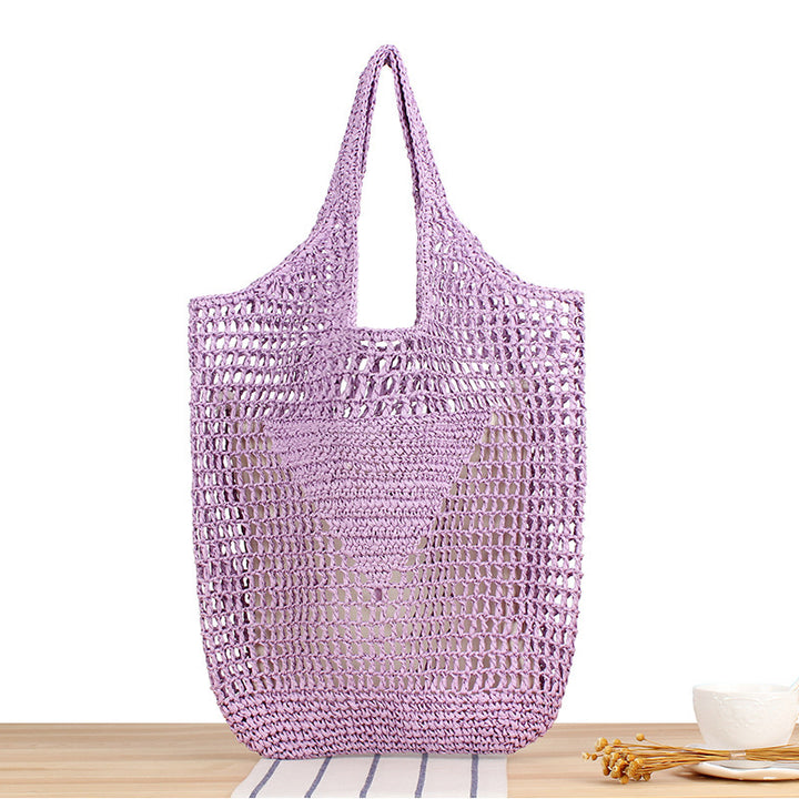 Hand-knotted net tote bag Kalsten