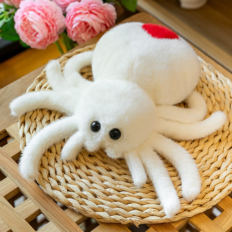 Cozy plush toy in crab shape