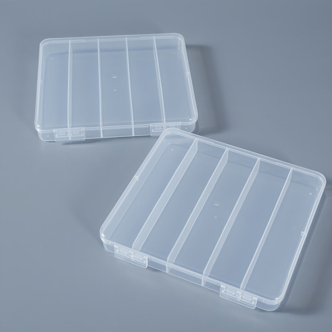 Transparent Adjustable Divider Storage Case Kalsten