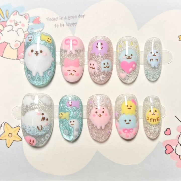 Artistic Ombre Glitter Nail Art Set Kalsten